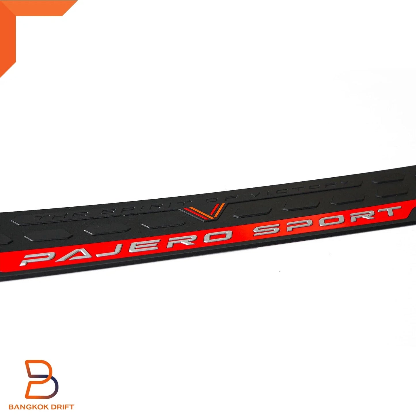 Ralliart Rear Bumper Step Scuff Plate for Mitsubishi Pajero Sport (2019-2023)