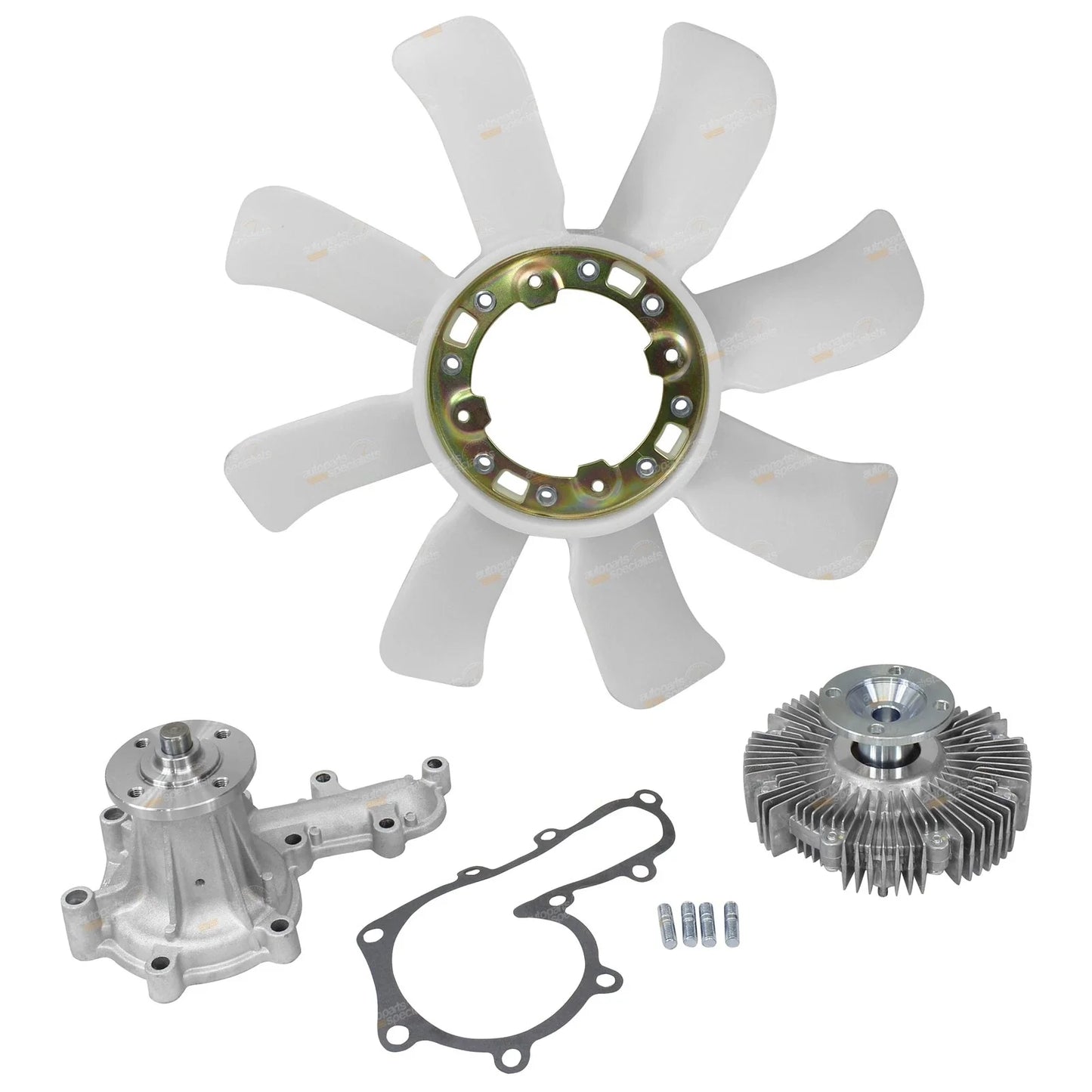 Water Pump Fan Clutch & Blade for Landcruiser PZJ70 PZJ73 (1990–1993)