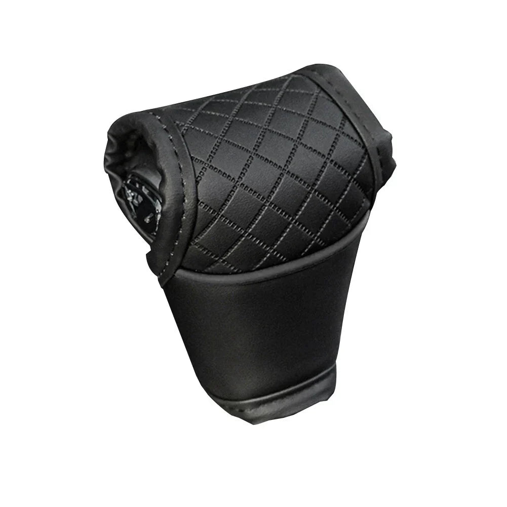 Gear Shift Cover PU-Leather Shift Lever Cover