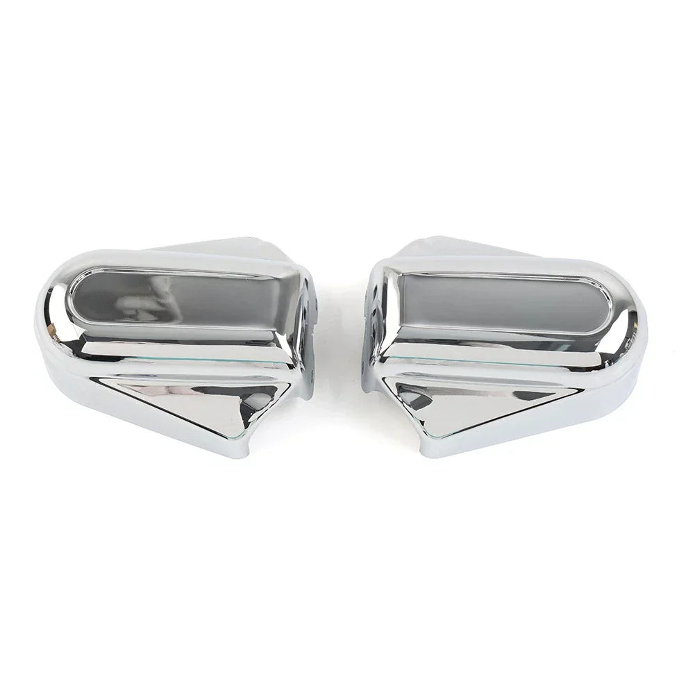 Rear Axle Covers Chrome for Harley Softail FLSTC FLSTN (2000-2017)