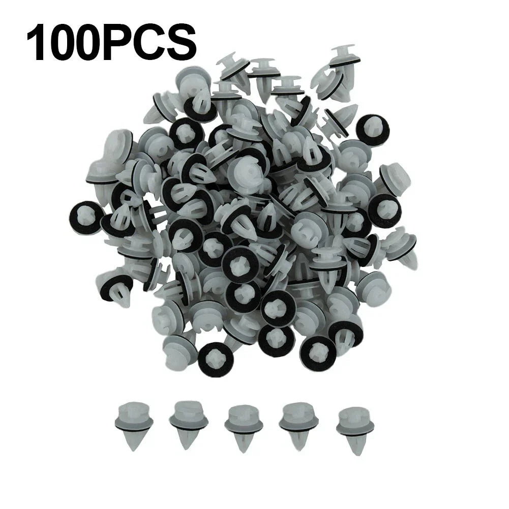Fastener clips Plastic White Fender With Seal Ring