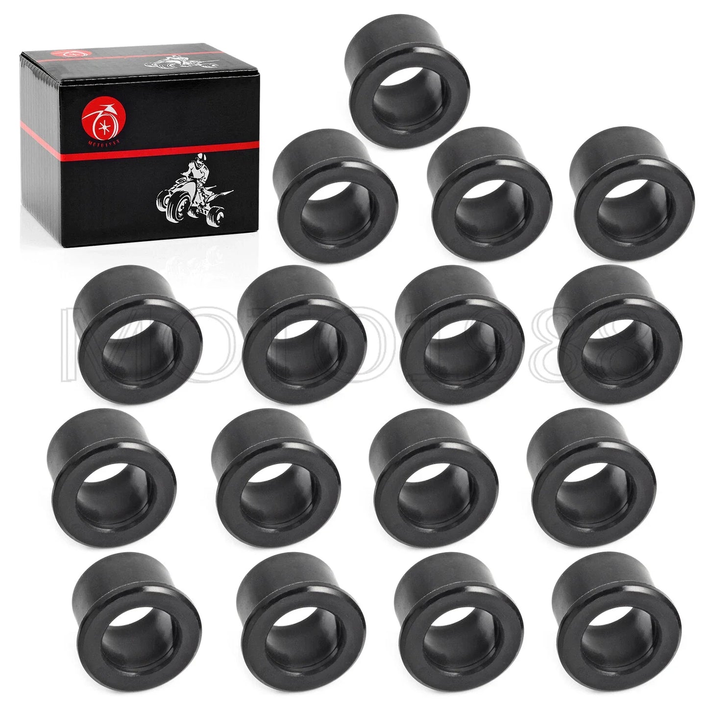 16 x A Arm Bushing Kit for Yamaha Warrior 350 YFM350X (1987–2004)