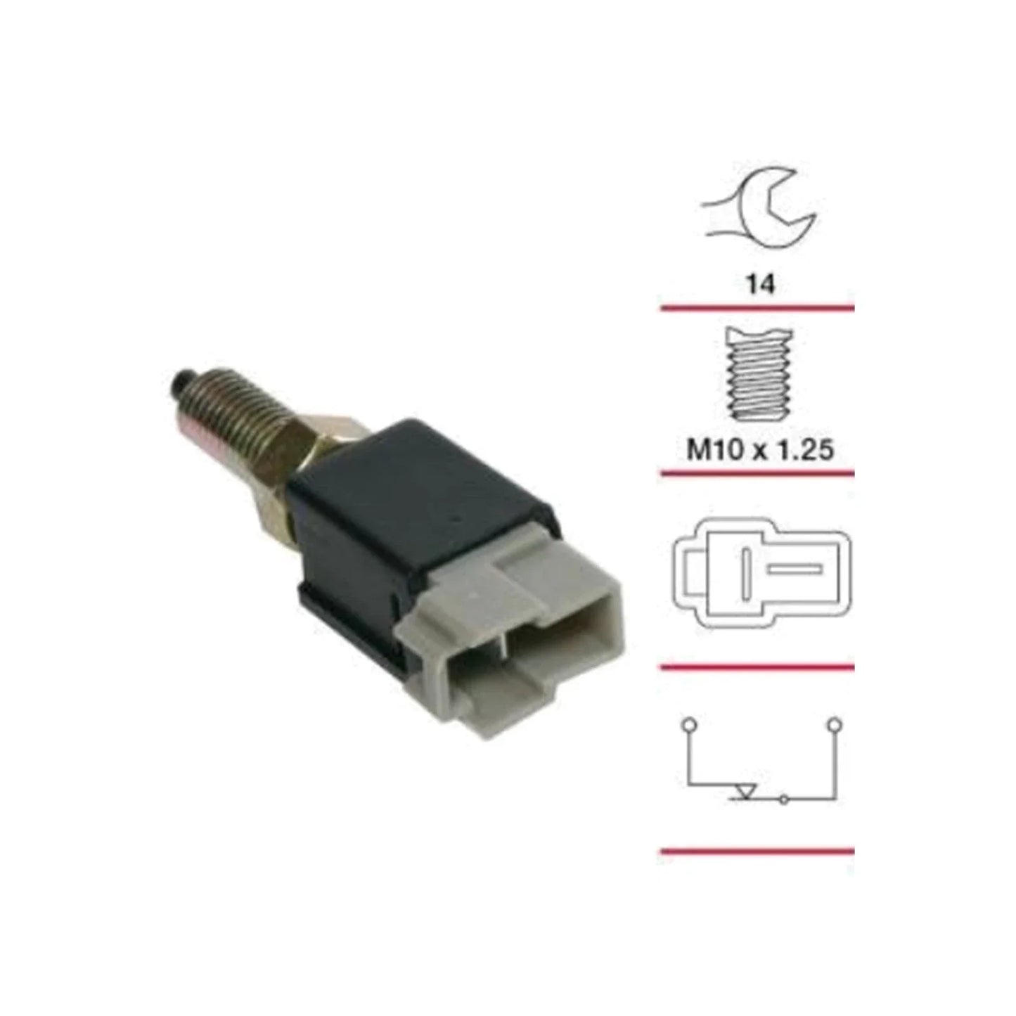 Brake Stop Light Switch for Kia Carnival VQ V6 2.7L G6EA (2006 - 2010)
