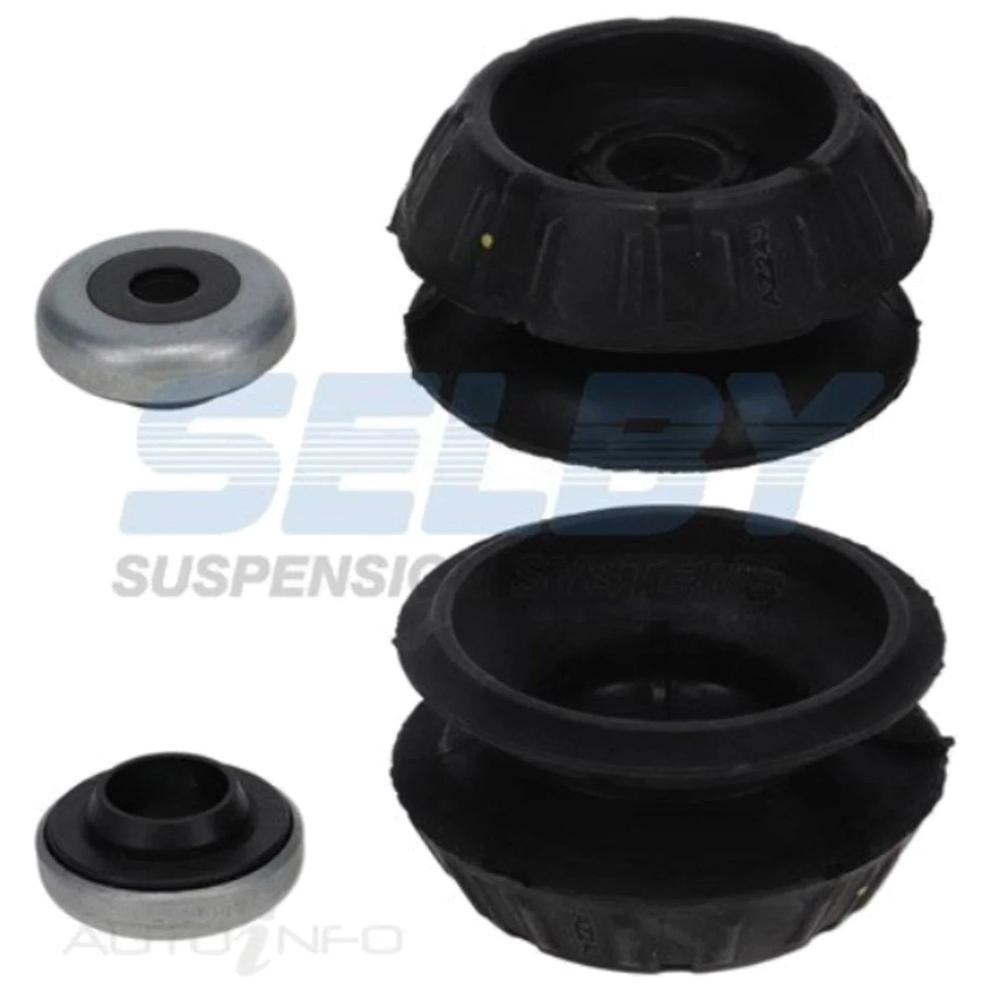 2 x Front Strut Mounts for Toyota Yaris (2005–2010)