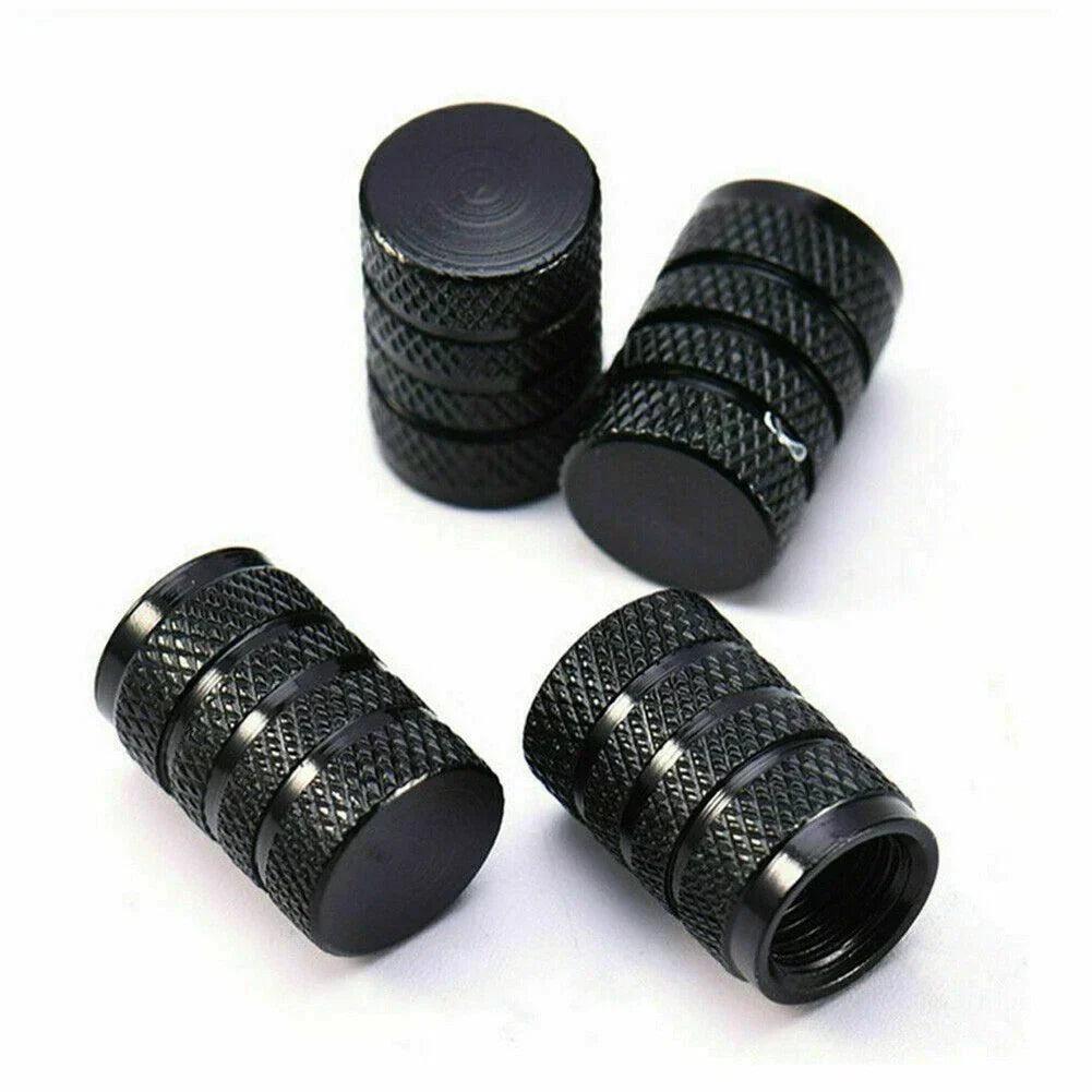 4x Aluminium Wheel Tyre Valve Stems Covers Caps Accessories for US