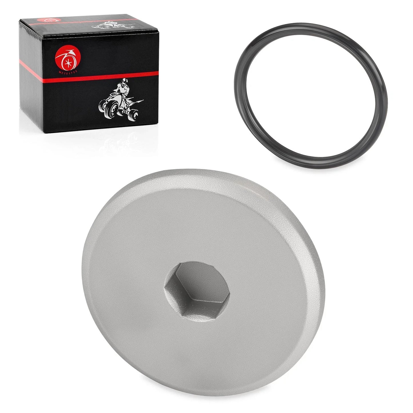 Crankcase Cover Plug & O Ring for Suzuki QuadSport Z400 LTZ400 (2003–2014)