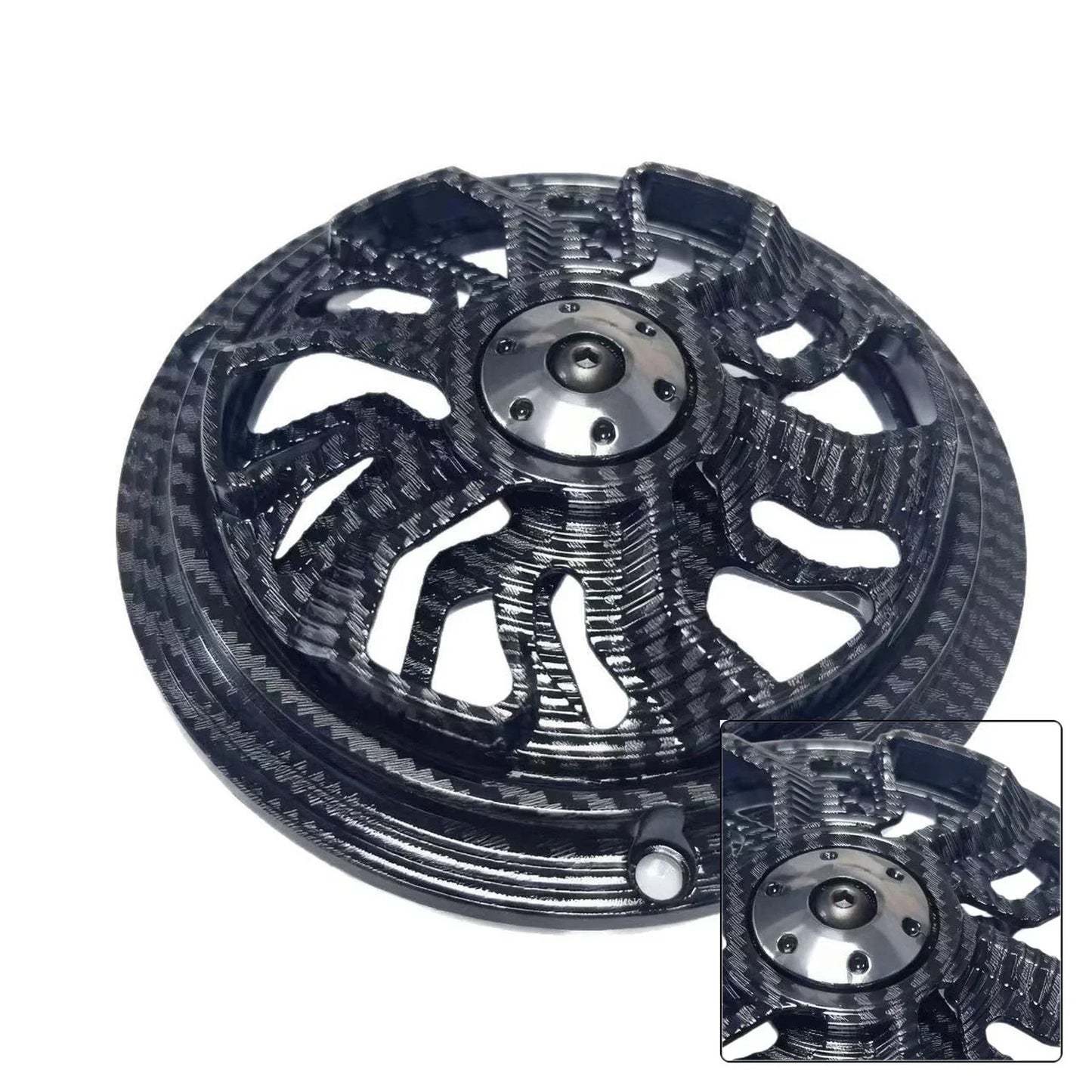 Fan Cover for Motorcycle Efficient Heat Dissipation 360° Adjustable