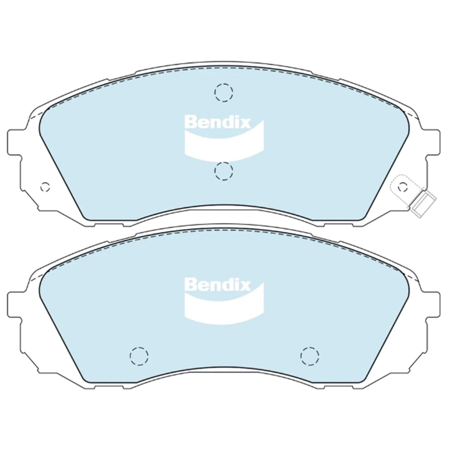 HD Front Disc Brake Pad Set for Kia Carnival (2006 - 2010)