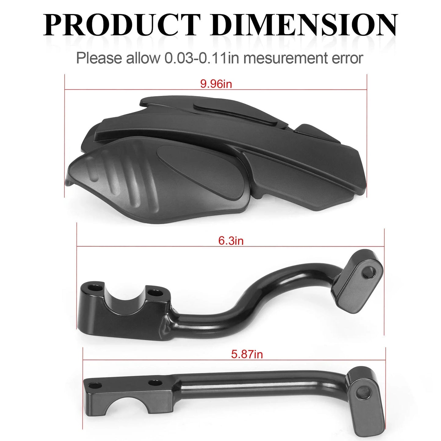 Handguards & Mount Brackets Kit for Polaris Sportsman (1999–2016)