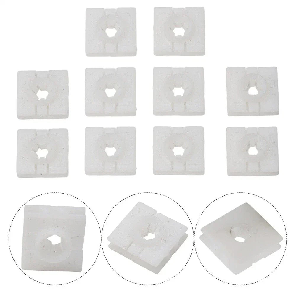 10Pcs Rocket Molding Retainer Clips for Mercedes Smart Fortwo (2008-2016)