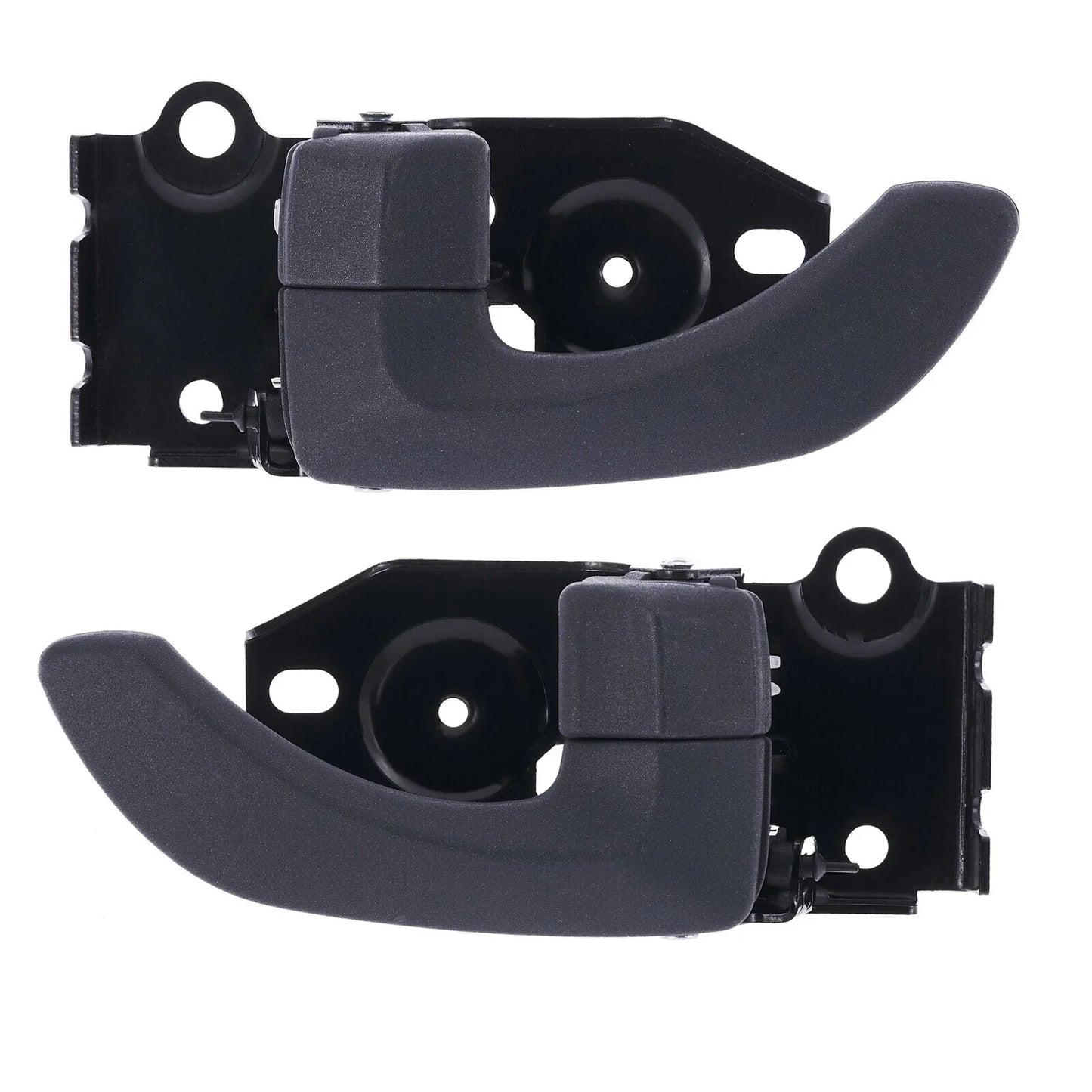 Door Handle Inner 2x Grey for Hyundai Santa Fe (2000–2005)