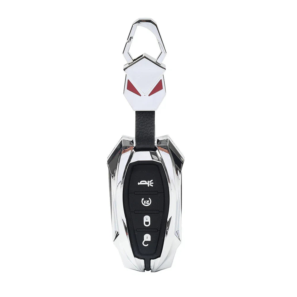 Silver Key Fob Cover Protector Case for Dodge Ram 1500 (2019-2024)