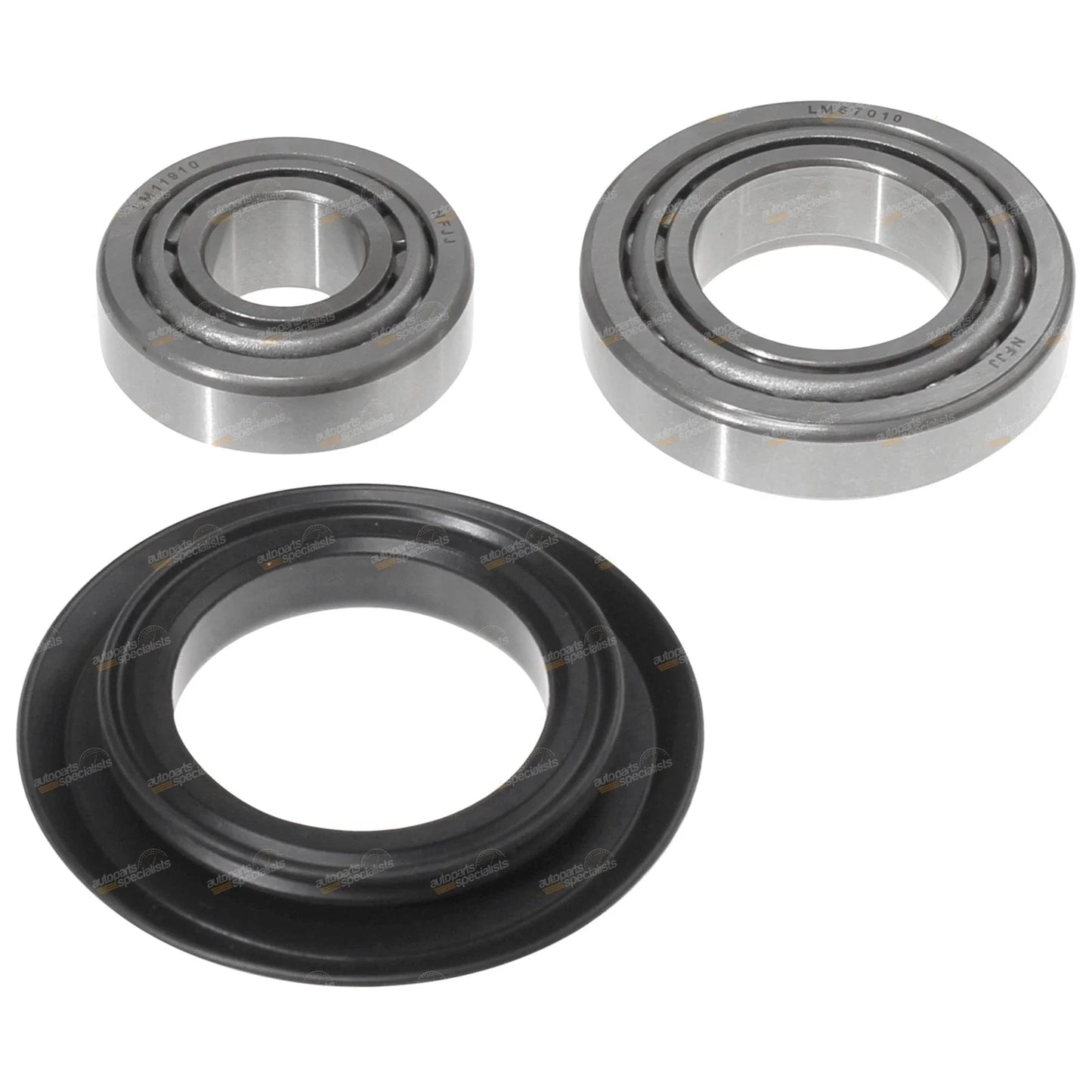 Front Inner + Outer Wheel Bearing + Cone + Seal 1 x for Make Model