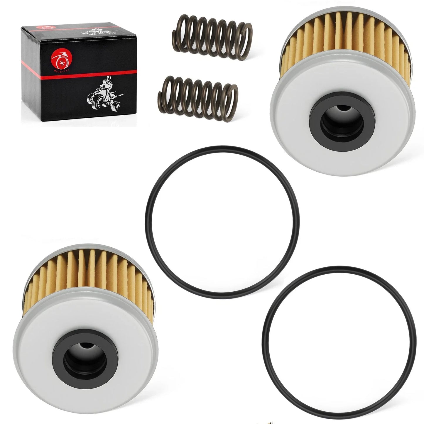 2 x Oil Filter & O-Ring for Honda CRF series