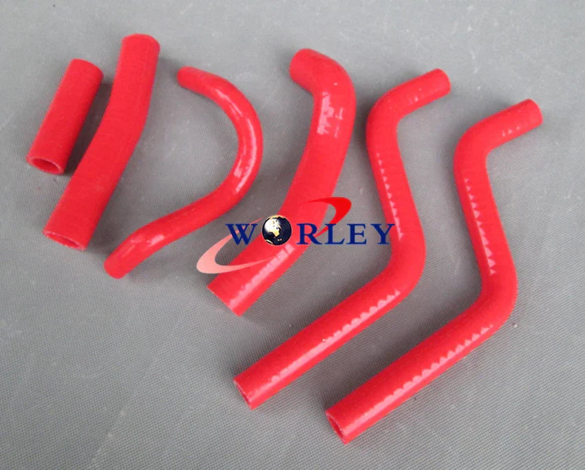 Silicone Radiator Hose for Honda CR250R 1988-1991 ( RED)