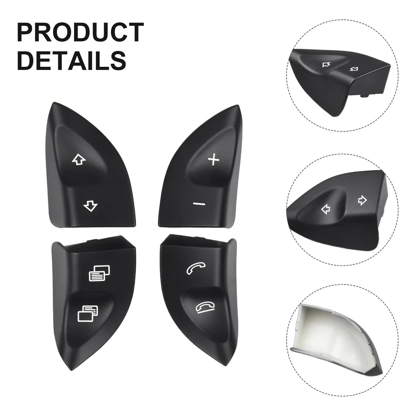 Button Switch Cover for Mercedes S Class W220 CL Class W215 (1998–2010)