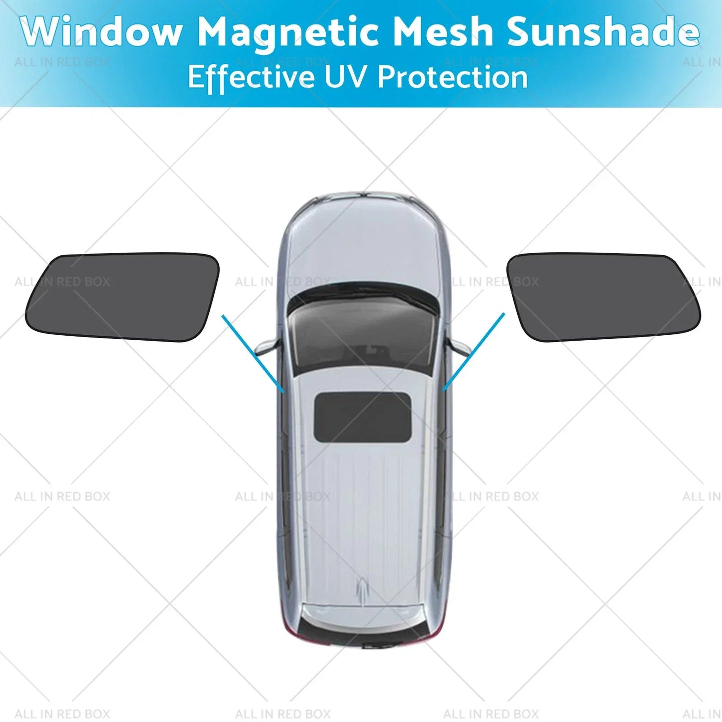 Front Window Magnetic Mesh Sunshade for Kia Carnival (2015-2020)
