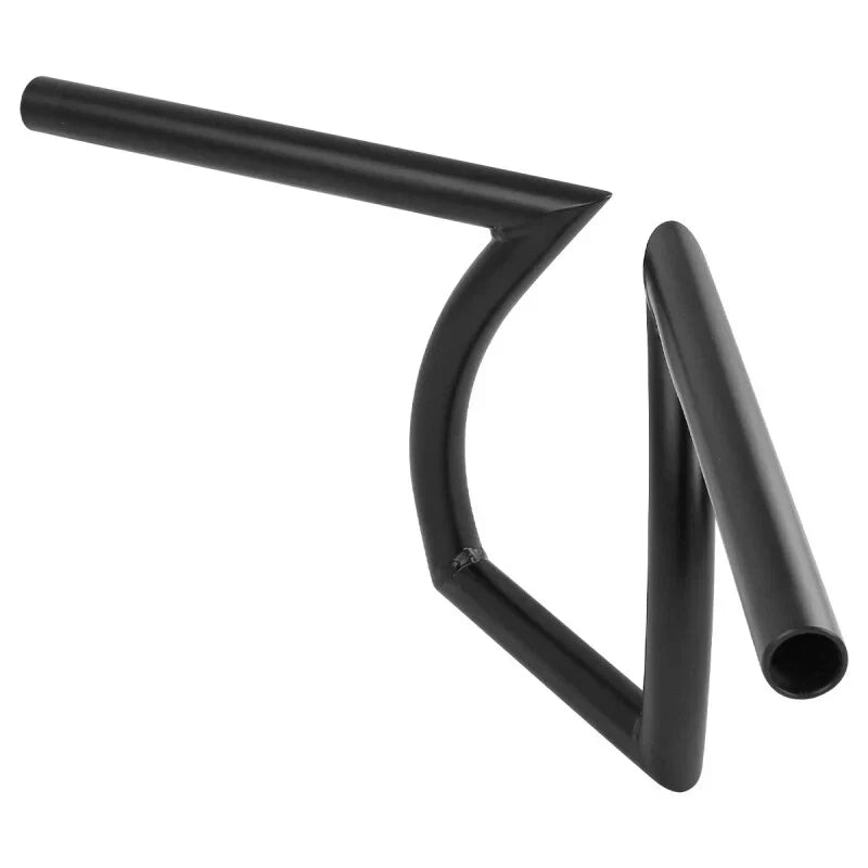 1" Black Z Bars Handlebars for Harley Choppers Bobber Custom