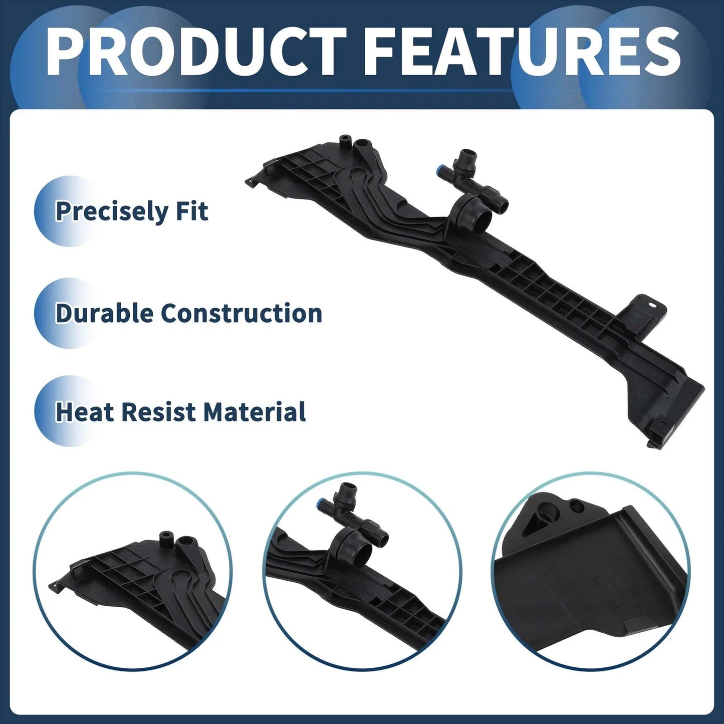 Manual Trans Radiator Coolant Tank Mounting Plate for BMW X5 E53
