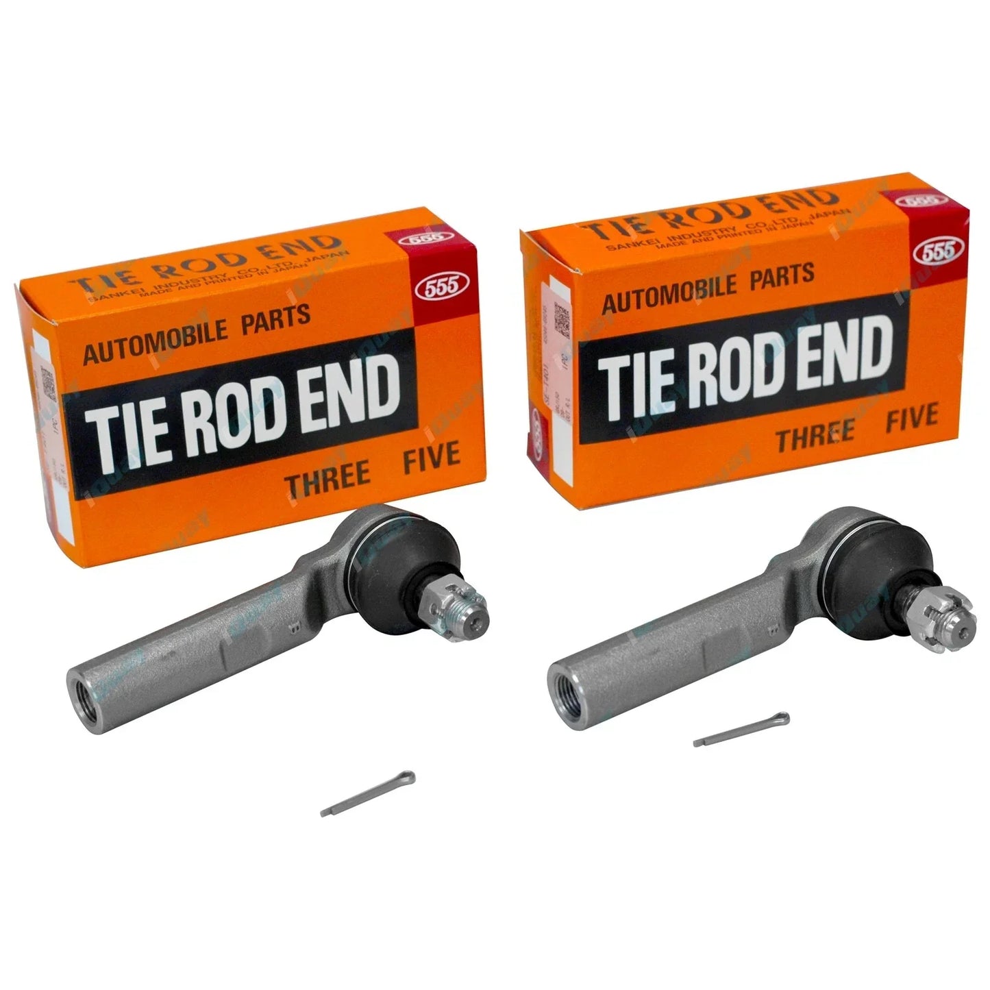2 x Front Outer Tie Rod Ends for Toyota Landcruiser Prado (2009-2023)