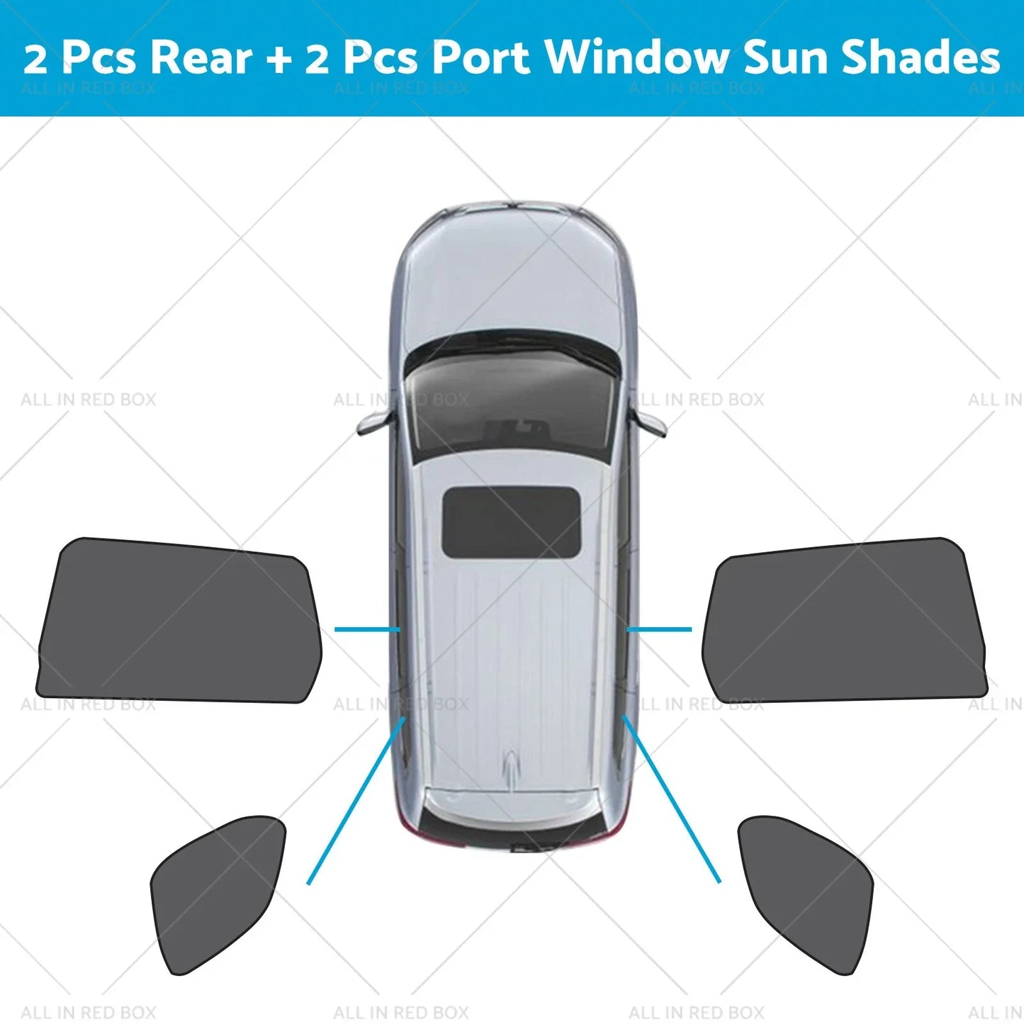 Magnetic Mesh Sun Shades for Mitsubishi Outlander (2021-2023)
