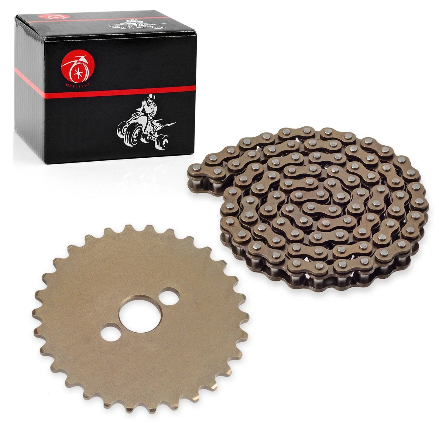 Camshaft Sprocket 30T & Cam Timing Chain 90L for Honda CRF100F
