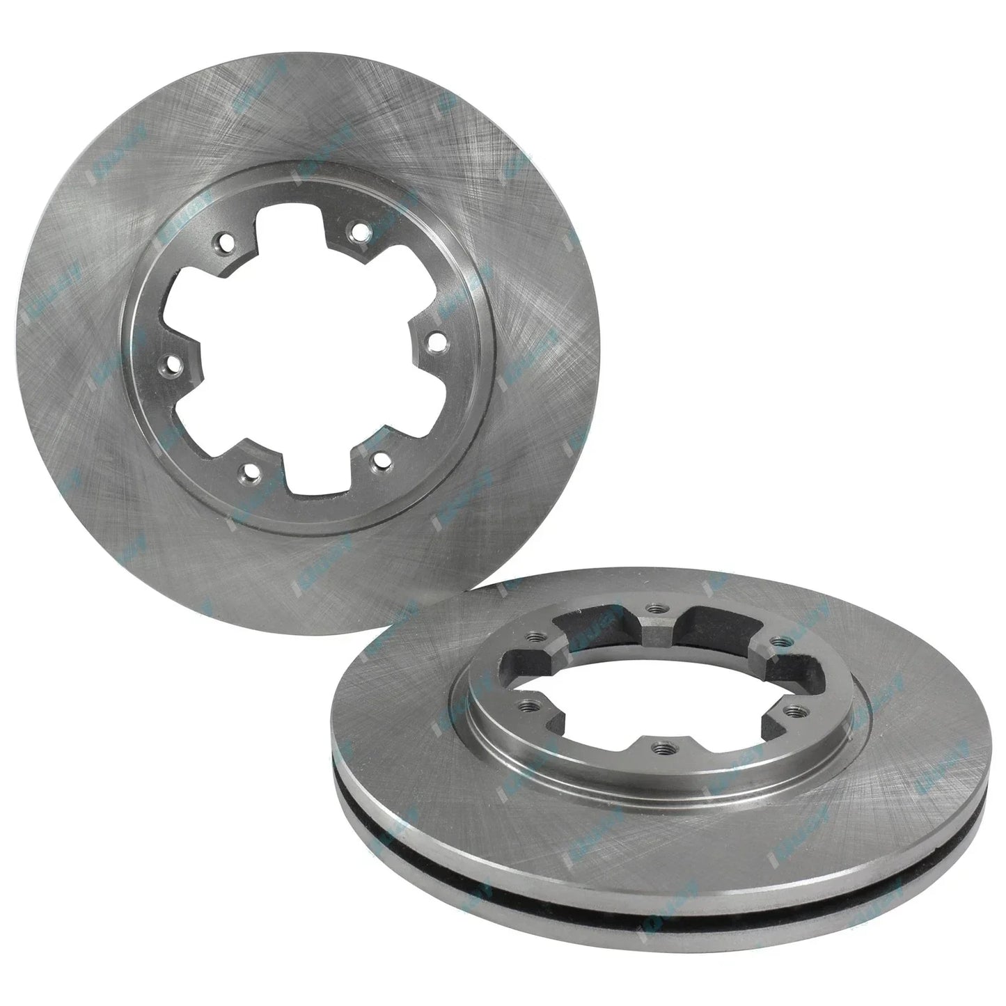 2 Front Disc Brake Rotors for Nissan Pathfinder WD21 V6 Wagon 1992-1995 New Pair