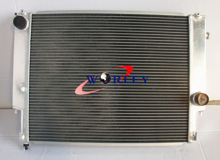 Aluminum Radiator + RED Hose for BMW E36 M3 Z3 325TD 320 323 325 328 (1992-1999)