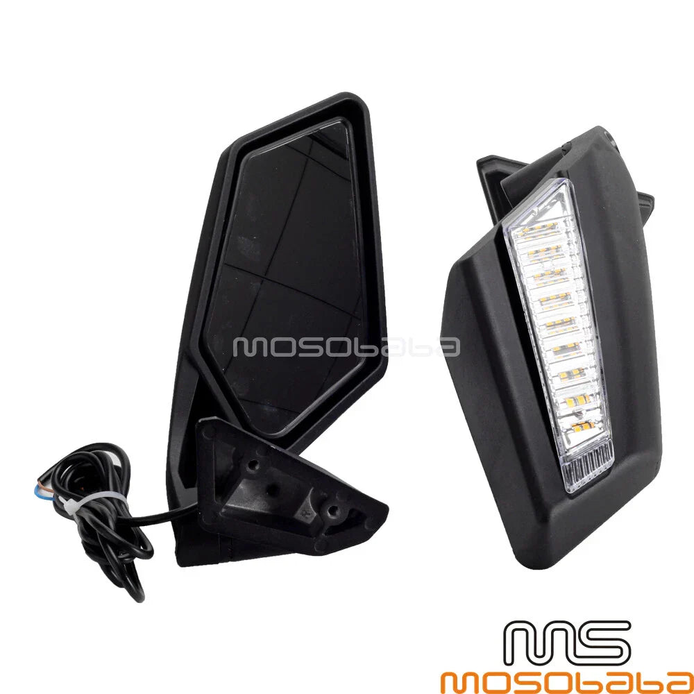 UTV Racing Side Mirror W/LED Turn Signal for Can-Am Maverick X3 (2017-2022)