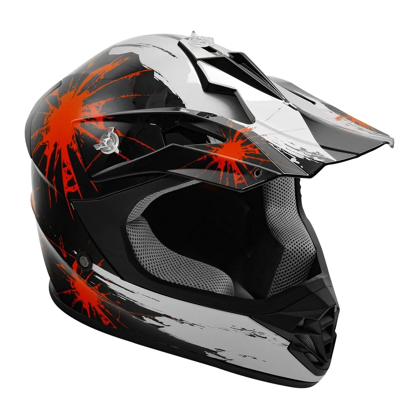 Youth ATV Helmet Goggles Gloves for Kids Dirt Bike Motocross Off Road DOT