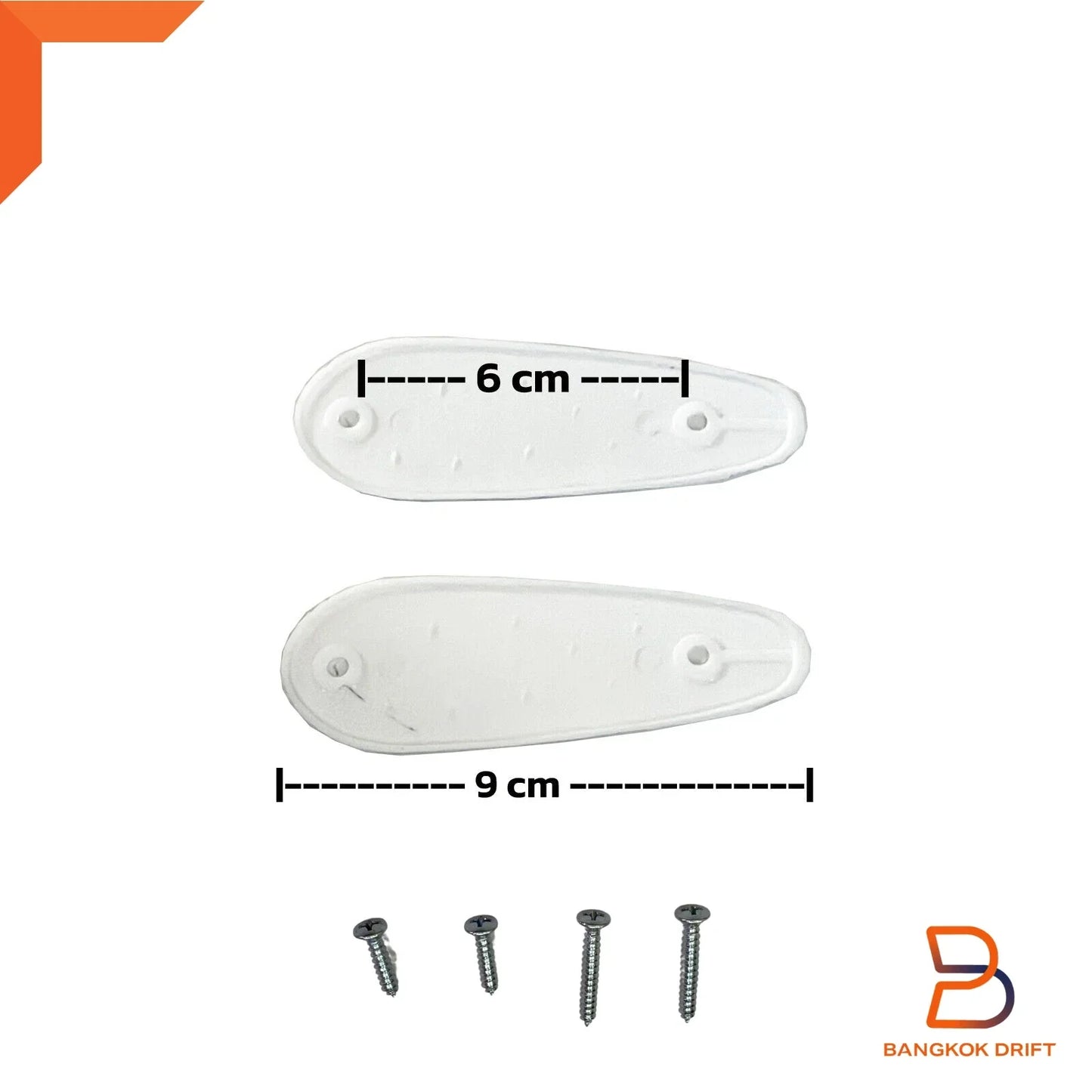 Chrome Fender Door Wing Mirrors for Ford F-100 F-Series Ranger (1962-1972)