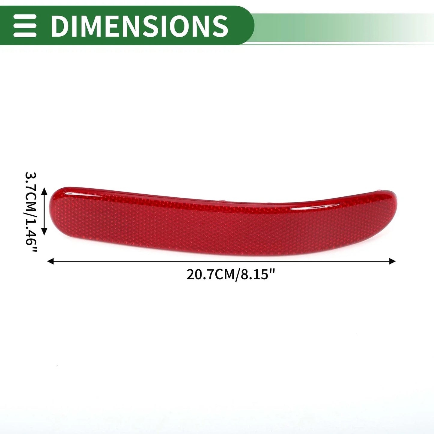 Bumper Reflector for BMW Mini Cooper Clubman (2008-2014)