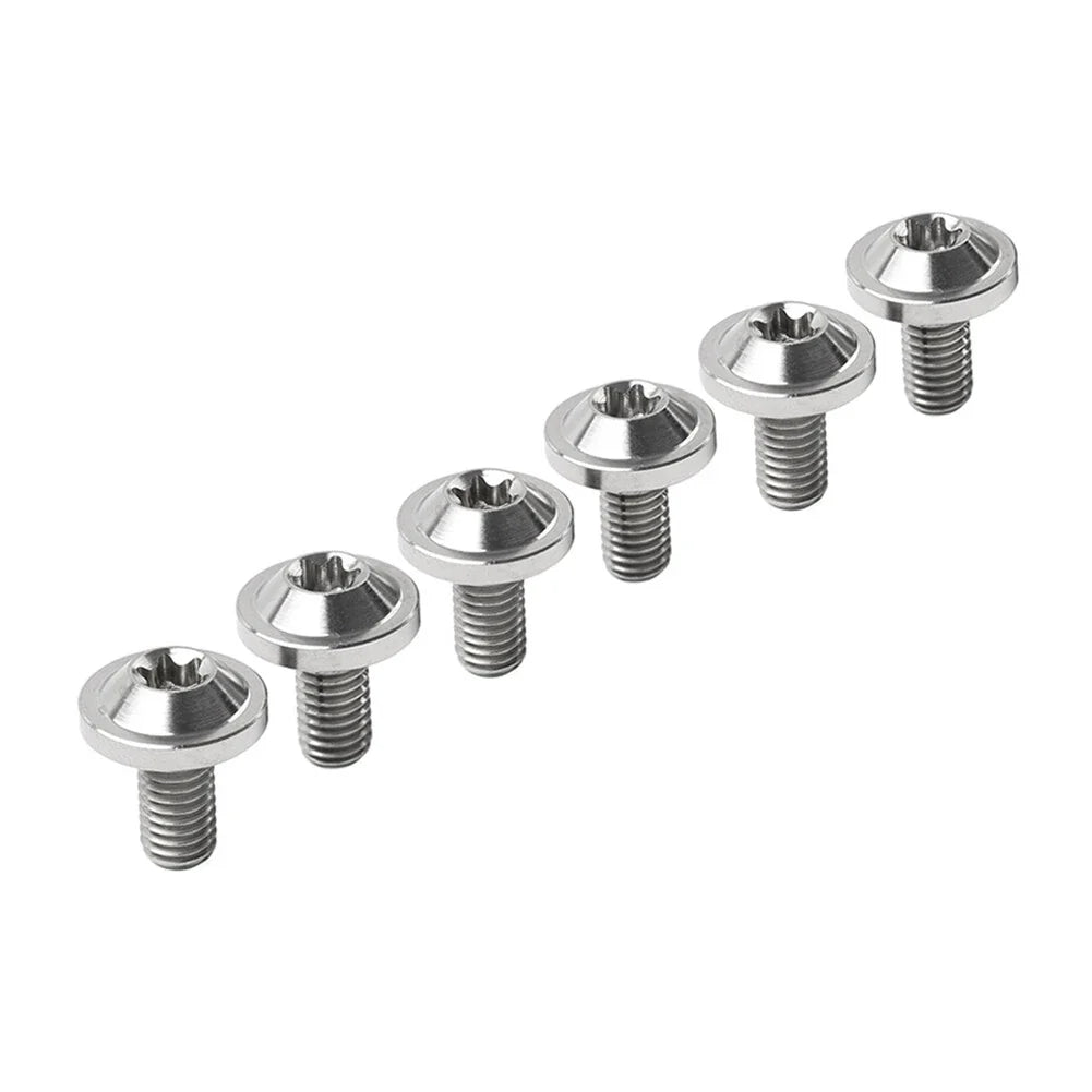 6 x M5x25mm Alloy Torx Head Screws for Titan Motorcycle Bike