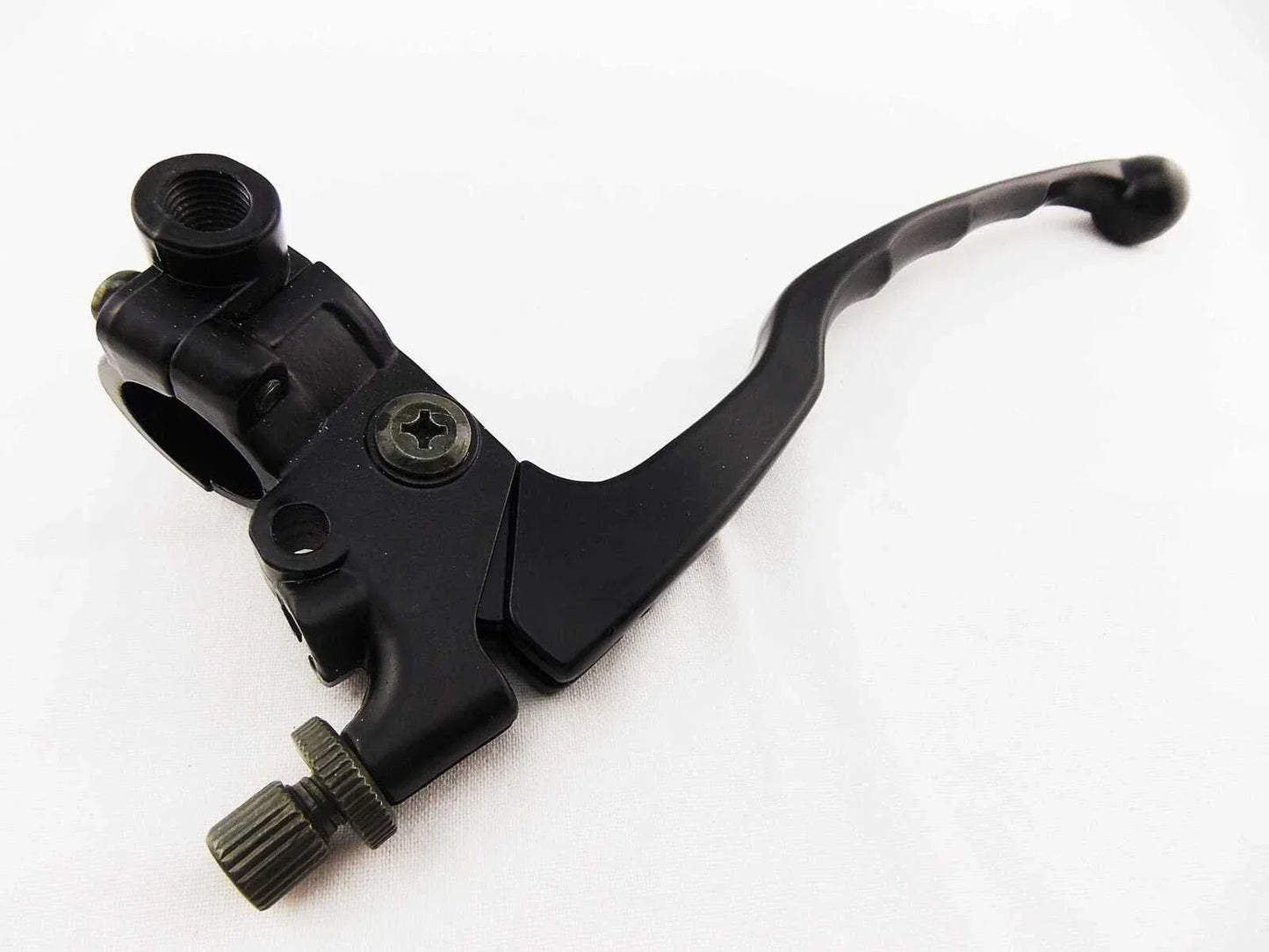 Black Forseti Front Brake & Clutch Lever Bracket Assembly for Yamaha DT125 (78-81)