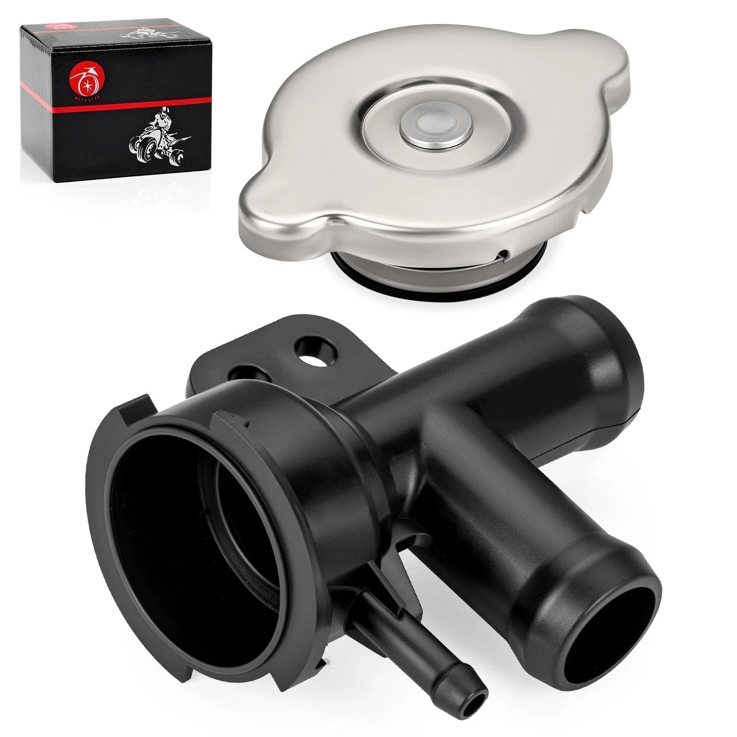 Remote coolant filler & pressure cap for Polaris Sportsman 500 (2000–2004)