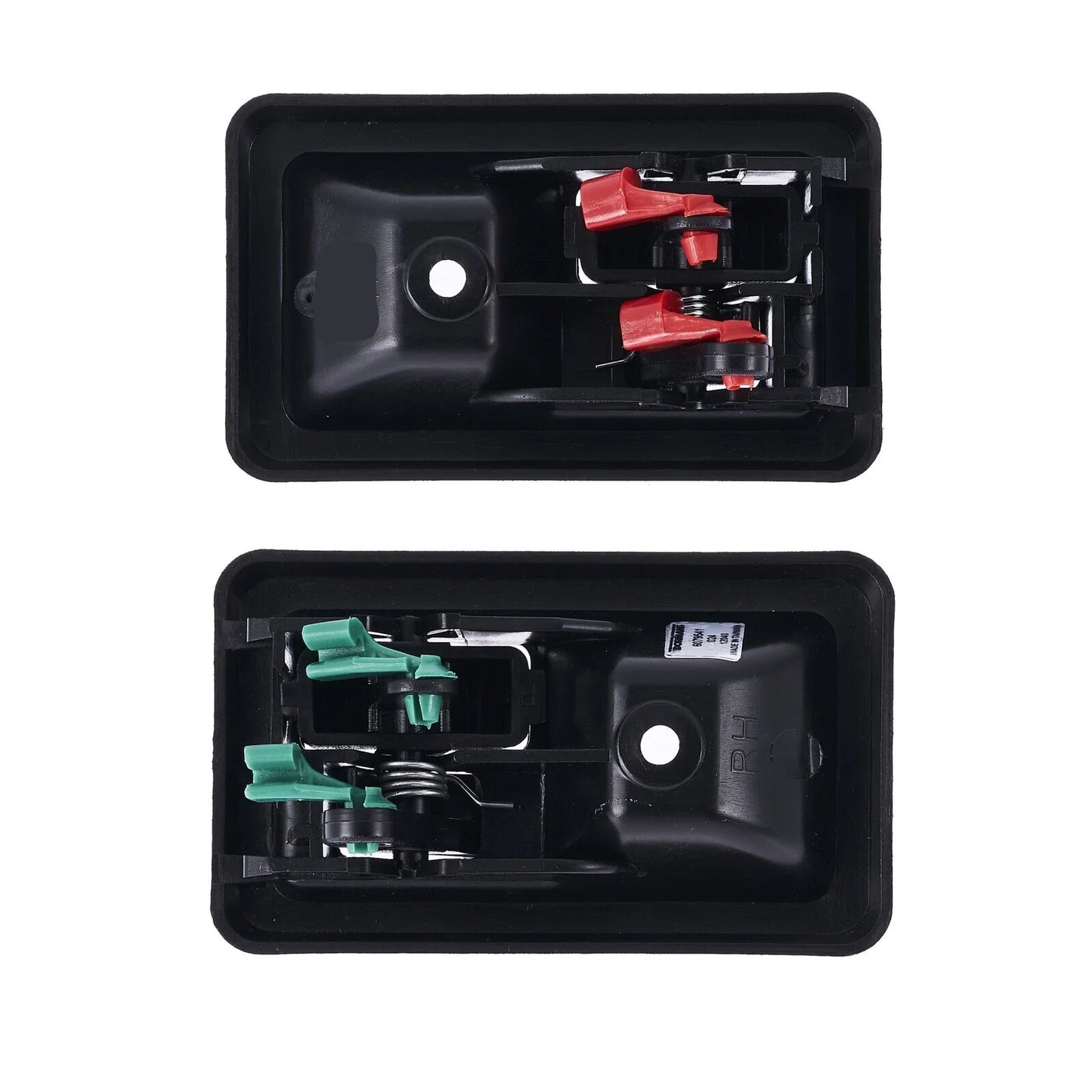 2 x Rear Left & Right Door Handles Black for Jeep Wrangler TJ (1997–2006)