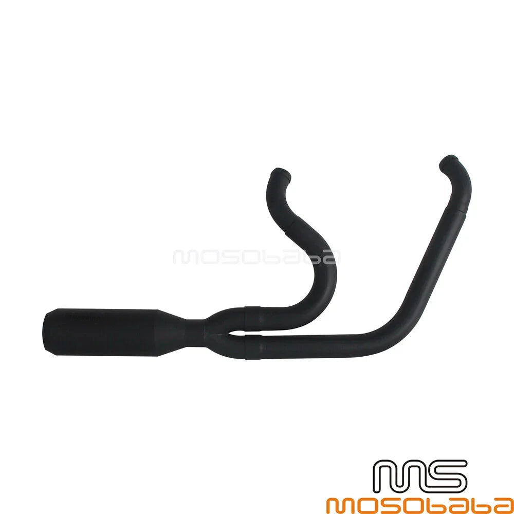 Exhaust System Into 1 for Harley Dyna Wide Glide FXDWG, Street Bob FXDB (2006-2017)