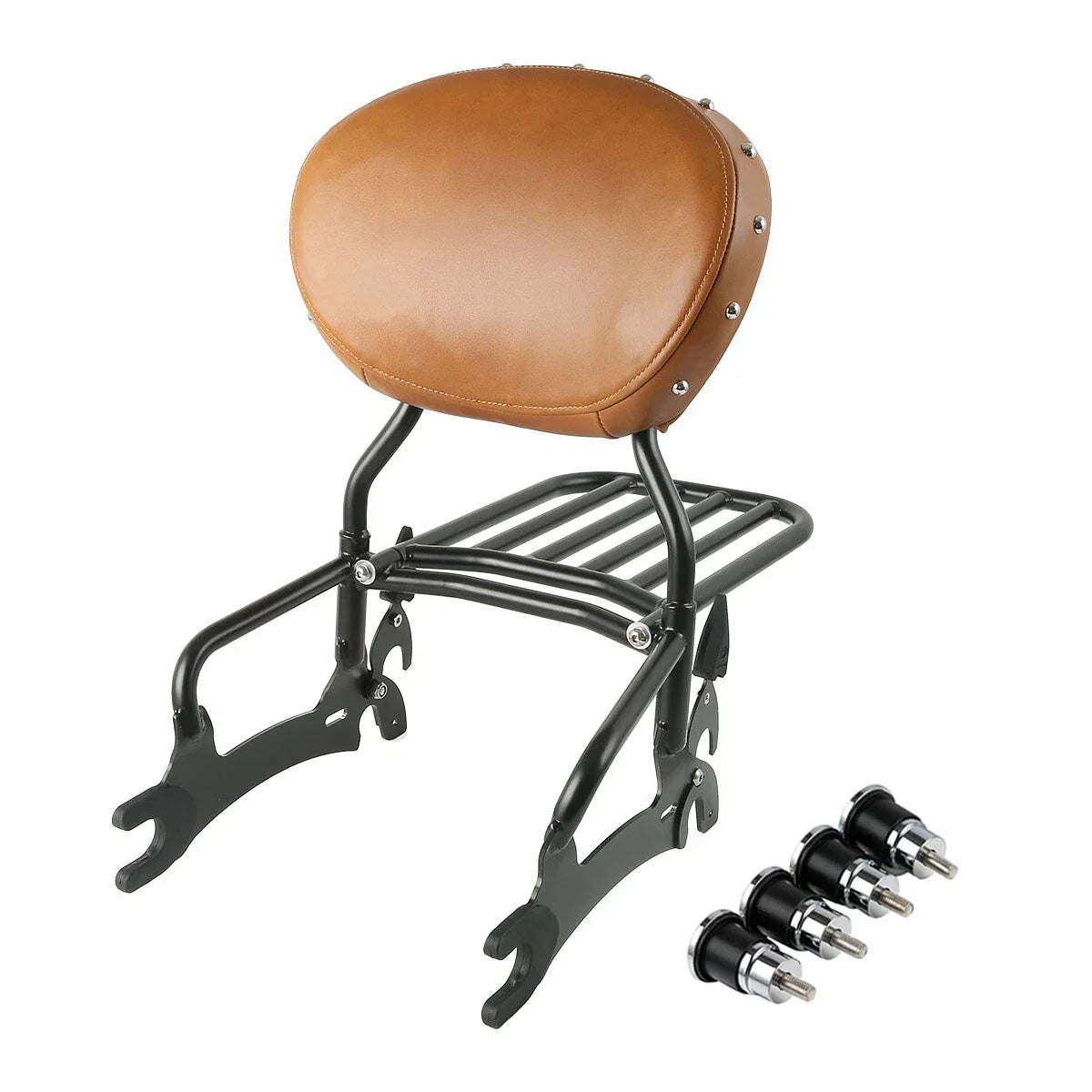 Backrest Sissy Bar Rack Mount Spools for Indian Roadmaster (2014-2022)