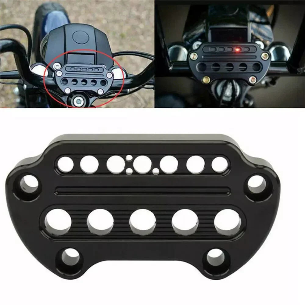 Handlebar Clamp Mount for Harley Sportster Dyna Softail