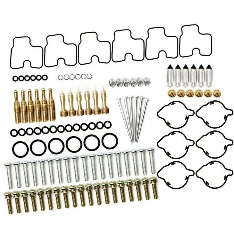 6 x Carburetor Repair Kit for Honda Valkyrie 1500 GL1500C/G GL1500G GL1500CT