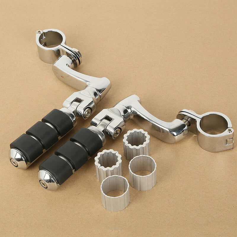 22mm 25mm 32mm 35mm Peg Mount Highway Adjustable Footpegs for Harley Softail