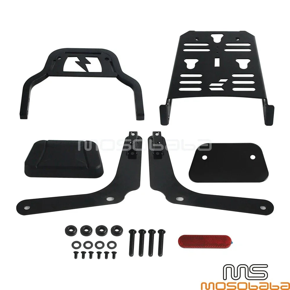 Club Style Sissy Bar w/Luggage Backrest Rack for Harley Softail FLDE FLSL FXBB FXST (2018-2025)