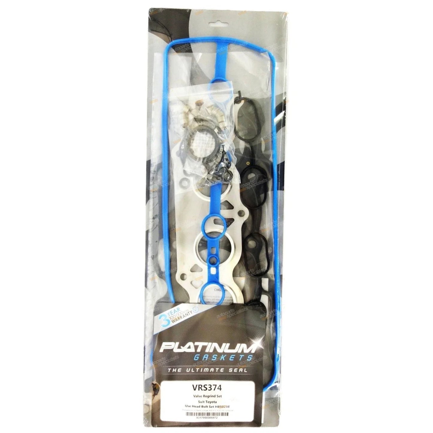 Valve Regrind Gasket Set VRS for Toyota RAV4 (2000–2003)