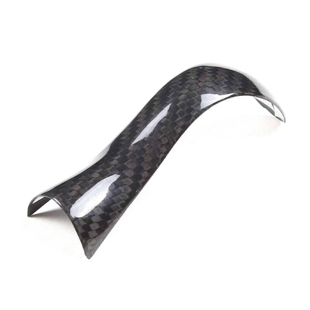 Black Carbon Fiber Car Shift Knob Cover for Infiniti Q50