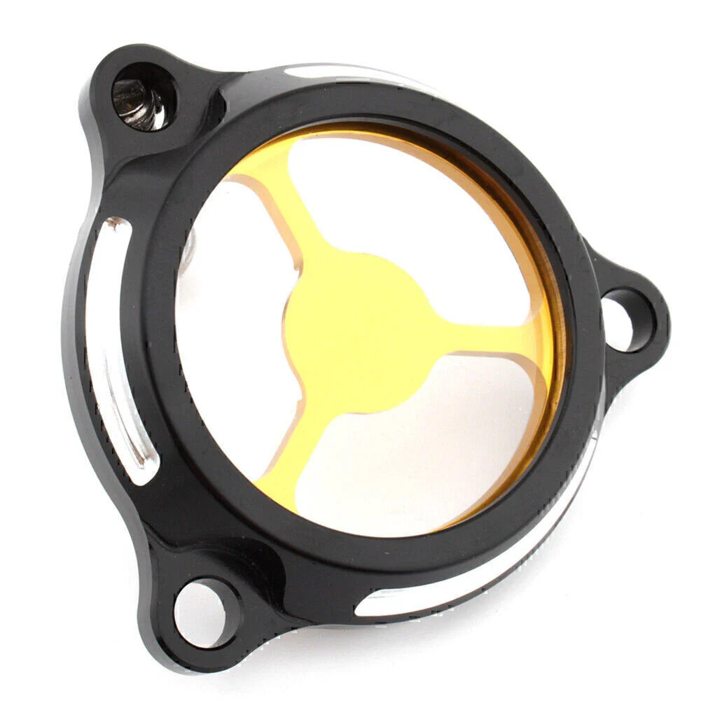 Clear Engine Oil Filter Cover for SUZUKI DRZ400 400S 400SM 400E