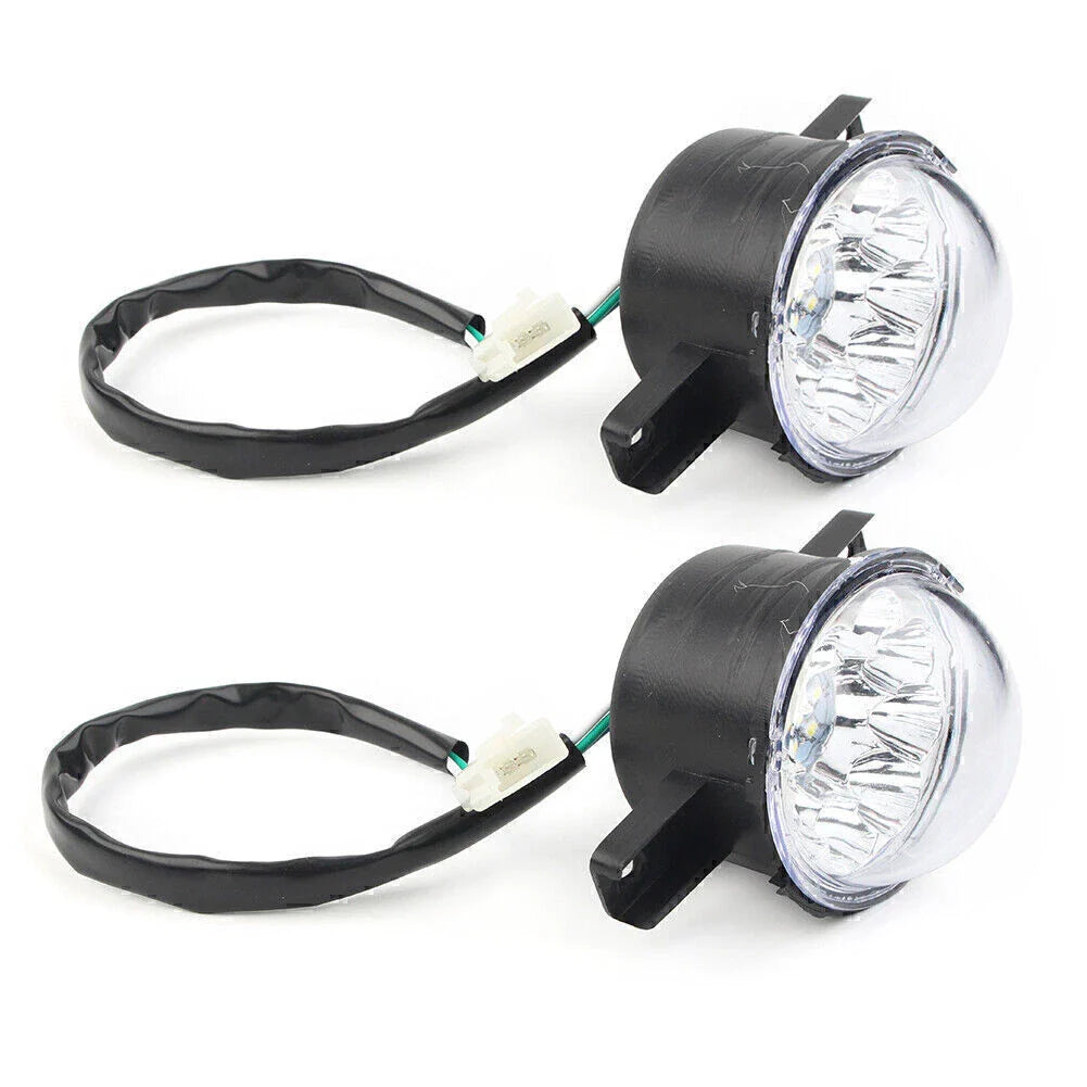 LED Headlight for Taotao Coolster ATV Quad 110 125CC - 2 pcs