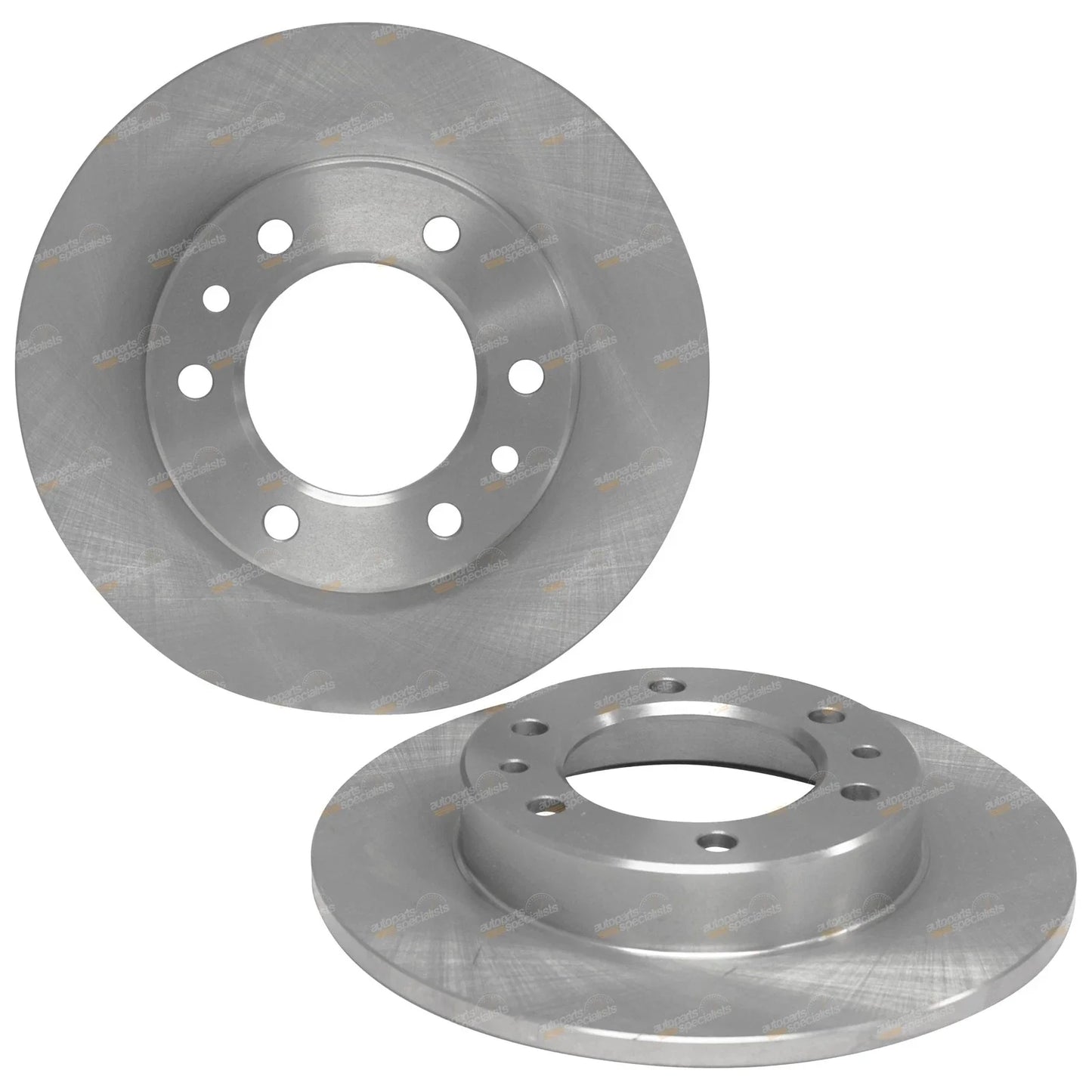 2 x Front Disc Rotors for Toyota Bundera RJ70/LJ70 (1984–1992)