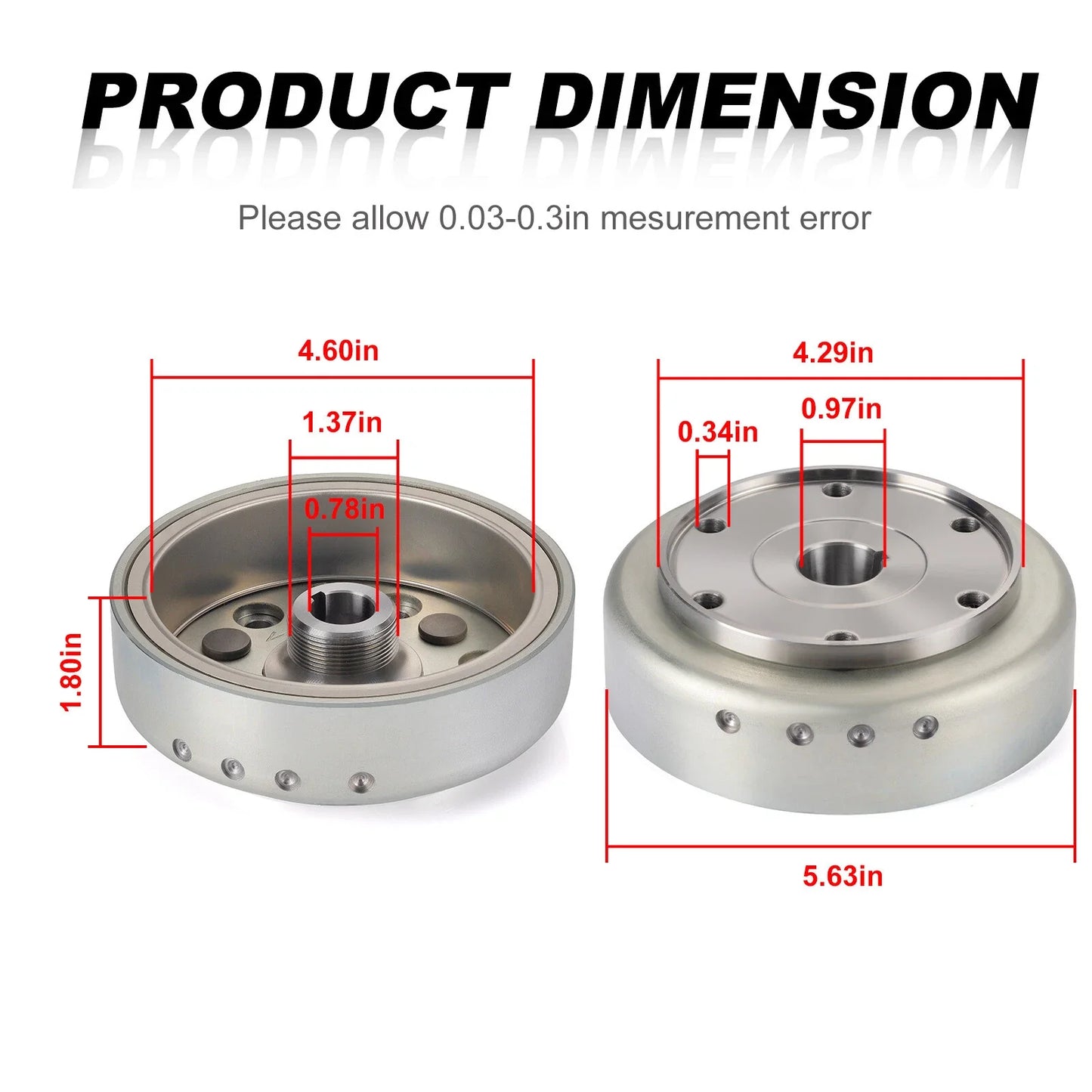 Flywheel for Yamaha Rhino 660 YXR66F (2004–2007)