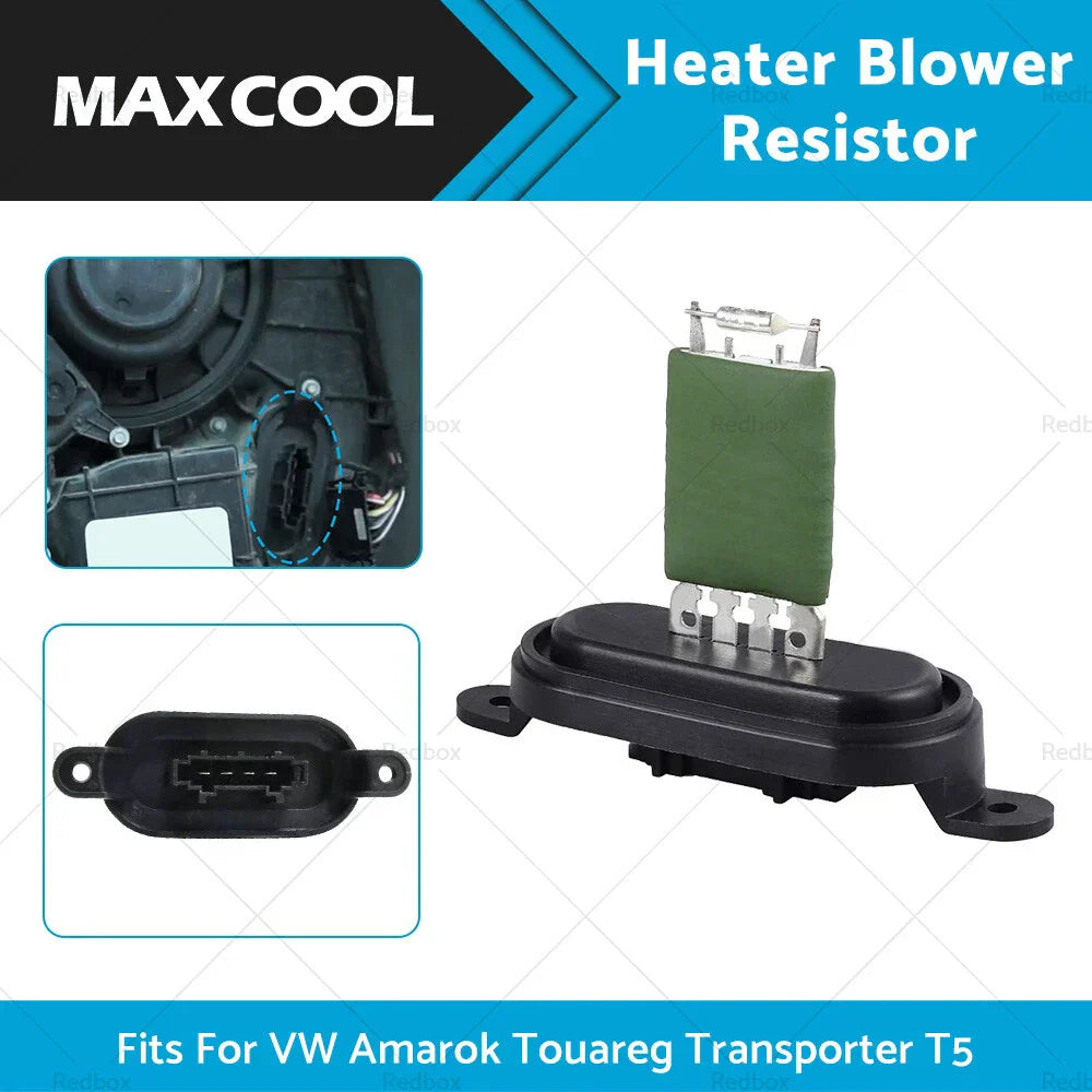 Heater Blower Fan Motor Resistor for VW Amarok, Touareg, Transporter T5 (2010-2019)