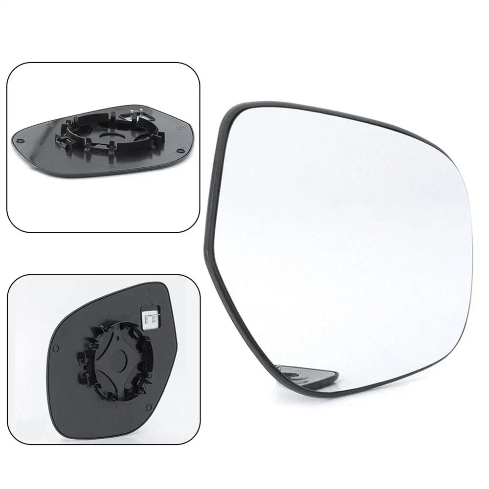 Heated Right Side Mirror Glass w/ Base Plate for Mitsubishi Outlander (2014-2020)